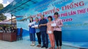 “Giải bơi truyền thống học sinh thành phố Điện Biên Phủ lần thứ II năm học 2019 -2020” của học sinh trường THCS Trần Can