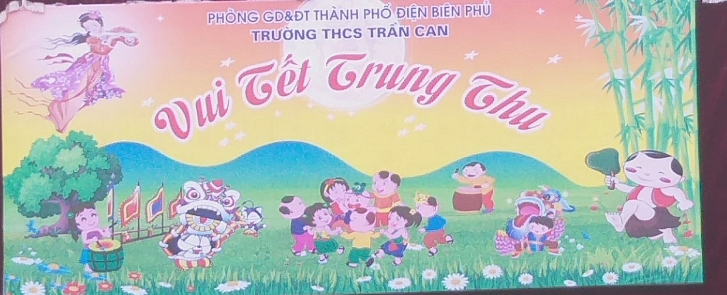 TRƯỜNG THCS TRẦN CAN TỔ CHỨC CHƯƠNG TRÌNH VUI TẾT TRUNG THU 2020 CHO HỌC SINH